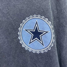 Load image into Gallery viewer, Dallas Cowboys Shirt Womens Large Steel Blue Texas Star Country Streetwear