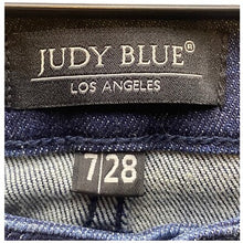 Load image into Gallery viewer, Judy Blue Jeans Women's 7/28 (31x29) Distressed Skinny Fit Grunge Ripped Denim