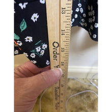 Load image into Gallery viewer, The Pyramid Collection Duster Womens Large Ruched Ruffle Bloomcore Open Frnt 53"