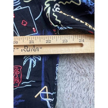 Load image into Gallery viewer, Joe Marlin Shirt Mens Large Hawaiian Pool Shark Martini AOP Festival Clubwear