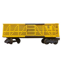Load image into Gallery viewer, Four Vintage Lionel Train Cars Coal Tender Stock Car Caboose USA Collectible Toy