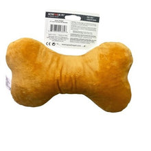 Load image into Gallery viewer, I Love You Bone Dog Toy Plush Squeaker Metro Pawlin 9" long
