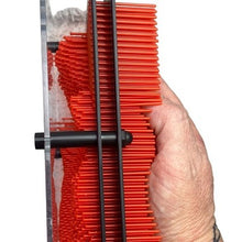 Load image into Gallery viewer, Pin Art 3D Pin Sculpture Red Plastic Pins Sensory Interactive NIB