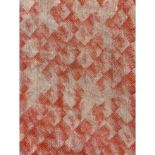 Load image into Gallery viewer, Cabi Blouse Womens Large Button Down Silk Tunic High Low Hem Geometric Sheer