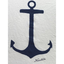 Load image into Gallery viewer, Nautica Shirt Womens 1XL White Anchor Nautical Mature Beachy Coastal Career