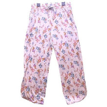 Load image into Gallery viewer, Soma Pants Women Small Bloomcore Lounge Pajama Bottoms Beige Drawstring AOP