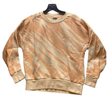 Load image into Gallery viewer, Sweaty Betty Sweatshirt Womens Extra Small Tiger Stripe Sweater Pullover Peach