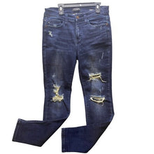 Load image into Gallery viewer, Judy Blue Jeans Women's 7/28 (31x29) Distressed Skinny Fit Grunge Ripped Denim