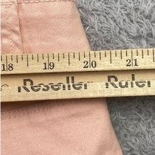 Load image into Gallery viewer, Royalty For Me Shorts Womens 18W Peach Bermuda Denim Stretch Travel Vacation