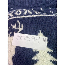 Load image into Gallery viewer, Old Navy Sweater Mens Large Christmas AOP Wrap Around Festival Fair Isle