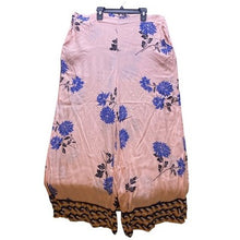Load image into Gallery viewer, Forever 21 Pants Womens 2XL Wide Leg Rayon Festival Flowy Floral Palazzo AOP
