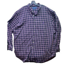 Load image into Gallery viewer, Ralph Lauren Shirt Mens 2XLT Plaid Flannel Preppy Academia Career Office