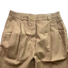 Load image into Gallery viewer, Bernard Zins Paris Pants Womens 8 Cashmere Wool Pleated Preppy Academia Career