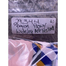 Load image into Gallery viewer, Forever 21 Pants Womens 2XL Wide Leg Rayon Festival Flowy Floral Palazzo AOP