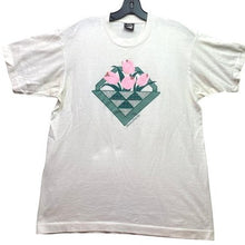 Load image into Gallery viewer, Screen Stars Best Vintage Shirt Womens Large Single Stitch Tulips Streetwear
