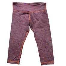 Load image into Gallery viewer, Lululemon Leggings Women 10 Cropped Work Out Athletic Athleisure Yoga Rainbow