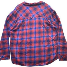 Load image into Gallery viewer, Hurley Flannel Shirt Mens Extra Large Spell Out Plaid Gunge Preppy Everyday