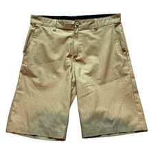 Load image into Gallery viewer, Ron Jon Shorts Mens 34 Surf Shop Hybrid Casual Walk Khaki Back Zip Pocket