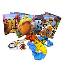 Load image into Gallery viewer, The Lorax Birthday Party Banner Balloons Cake Toppers Decorations Set