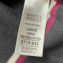 Load image into Gallery viewer, Blue Harbour Shirt Mens Large Striped Rugby Preppy Academia Athletic Athleisure