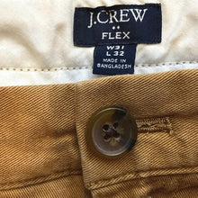 Load image into Gallery viewer, J.Crew Pants Mens 31x32 Tan Slim Straight Leg Sustainable Academia Preppy