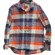 Load image into Gallery viewer, Pendleton Shirt Womens Large Plaid Button Down Shirt Academia Workwear Ladies