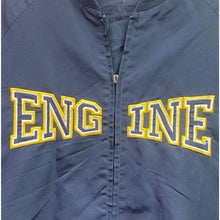 Load image into Gallery viewer, Vintage Engine Crossing Jacket Mens Medium Spell Out Embroidered Bomber