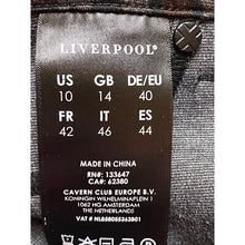 Load image into Gallery viewer, Liverpool Pants Womens 10/30 Brown Gray Leopard Print Stretch Trendy Festival