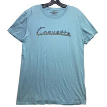 Load image into Gallery viewer, Lucky Brand x Chevrolet Shirt Mens Medium Corvette Cars Spell Out Streetwear