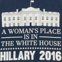 Load image into Gallery viewer, Hillary Clinton Shirt Womens Large Campaign Political AOP Streetwear Everyday