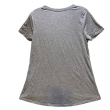 Load image into Gallery viewer, Disney Shirt Womens Medium Minnie Mouse Bow Grunge Polka Dot Casual Short Sleeve