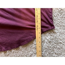 Load image into Gallery viewer, PINK Victoria's Secret Shirt Womens Large 3/4 Sleeve Spell Out Logo Maroon