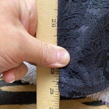 Load image into Gallery viewer, Sundance Jeans Womens Size 8 Black Embroidered Lace Old Money Cameo Victorian