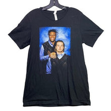 Load image into Gallery viewer, Awkward Photo Shirt Mens Medium Funny AOP Meme Parody Everyday Streetwear