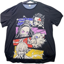Load image into Gallery viewer, Demon Slayer Shirt Mens 4XL Anime AOP Graphic Grunge Everyday Streetwear