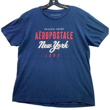Load image into Gallery viewer, Aeropostale Shirt Mens Medium Spell Out Y2K Skater Preppy Academia Streetwear
