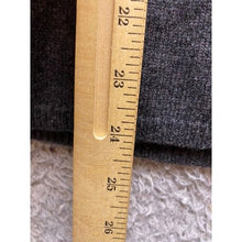 Load image into Gallery viewer, Peck & Peck Sweater Womens Extra Large Cashmere Charcoal Gray Preppy Academia