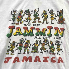 Load image into Gallery viewer, Jamaica Shirt Womens Small White Jammin Reggae Costal Beachy Travel Streetwear