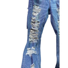 Load image into Gallery viewer, American Eagle Jeans Womens 10 Distressed Thrashed Grunge Streetwear Mom Jean