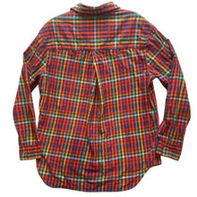 Load image into Gallery viewer, Pendleton Shirt Womens Small Rainbow Plaid Flannel Workwear Ourdoors Ladies