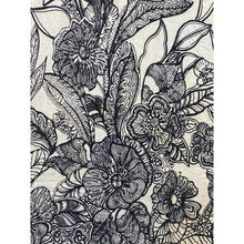 Load image into Gallery viewer, Soma Intimates Dress Womens Large Black Floral Lace Strappy Nightgown AOP