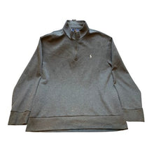 Load image into Gallery viewer, Polo Ralph Lauren Sweater Mens Extra Large Gray 1/4 Zip Performance Pullover