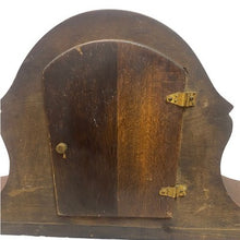Load image into Gallery viewer, Antique Sessions Mantel Clock 8 Day Pendulum Key Wind Wooden Patina