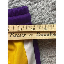 Load image into Gallery viewer, Rue21 Pants Mens Extra Large Athletic Track Gold Purple White Stripe Pockets