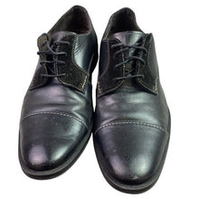 Load image into Gallery viewer, Stacy Adams Shoes Mens 10M Black Velvet Oxford Leather Lace Up