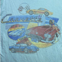 Load image into Gallery viewer, Lucky Brand x Chevrolet Shirt Mens Medium Corvette Cars Spell Out Streetwear