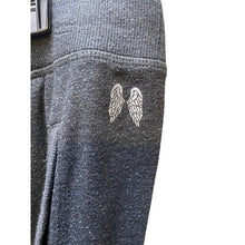 Load image into Gallery viewer, Victoria's Secret Hoodie Jogger Set Bling Spell Out Sequins Athleisure Gray