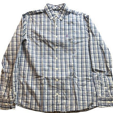 Load image into Gallery viewer, Johnnie-O Shirt Mens Medium Checkered Preppy Academia Surf Logo Career Coastal