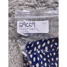 Load image into Gallery viewer, Gap Dress Womens Medium Navy Dress with Tie Polka Dot Print Lined Navy & Ivory