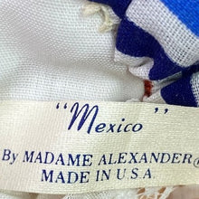 Load image into Gallery viewer, Vintage Madame Alexander Doll Mexico 520 Original Box Strung Sleepy Eyes